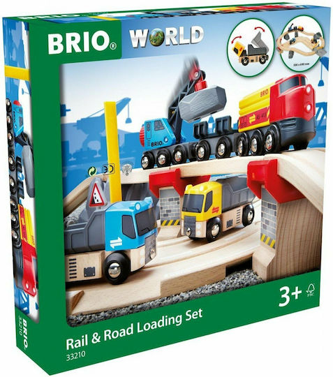 Brio Toys Rail Road Loading Σετ με Τρενάκι για 3+ Ετών 33210 - Image 10