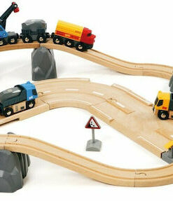 Brio Toys Rail Road Loading Σετ με Τρενάκι για 3+ Ετών 33210