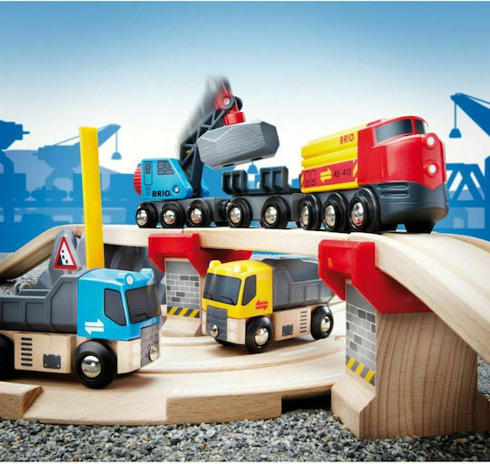 Brio Toys Rail Road Loading Σετ με Τρενάκι για 3+ Ετών 33210 - Image 6