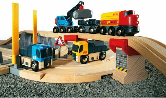Brio Toys Rail Road Loading Σετ με Τρενάκι για 3+ Ετών 33210 - Image 5