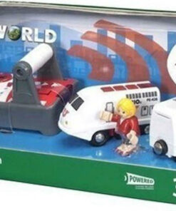 Brio Toys Remote Control Travel Τρενάκι με Ήχο και Φως για 3+ Ετών 33510