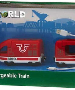 Brio Toys Travel Rechargeable Τρενάκι για 3+ Ετών 33746