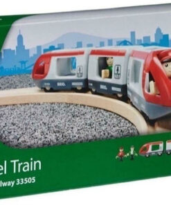 Brio Toys Travel Σετ με Τρενάκι από Ξύλο για 3+ Ετών 33505