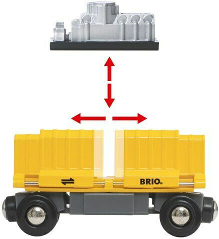 Brio Toys Three-Wagon Cargo Τρενάκι για 3+ Ετών 33982 - Image 2