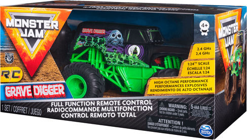Spin Master Monster Jam Grave Digger Τηλεκατευθυνόμενο Αυτοκίνητο Monster Truck 6044955 - Image 5