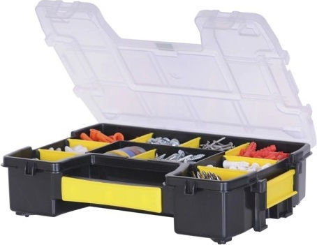 Stanley SortMaster Ταμπακιέρα Εργαλείων 10 Θέσεων με Ρυθμιζόμενα Χωρίσματα Μαύρη 29.5x21.5x6.5εκ. STST1-70720 - Image 7