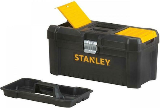 Stanley Essential Εργαλειοθήκη Χειρός Πλαστική με Ταμπακιέρα Π40.6xB21xΥ19.5cm STST1-75518 - Image 9