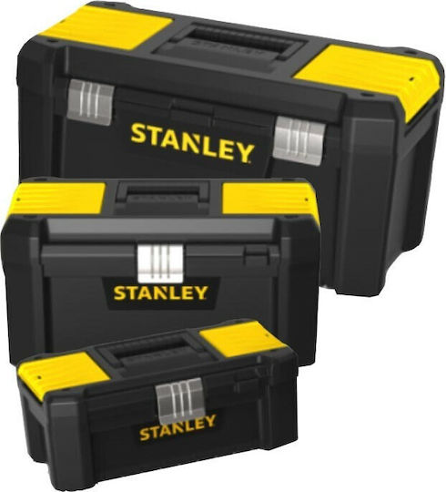 Stanley Essential Εργαλειοθήκη Χειρός Πλαστική με Ταμπακιέρα Π40.6xB21xΥ19.5cm STST1-75518 - Image 6