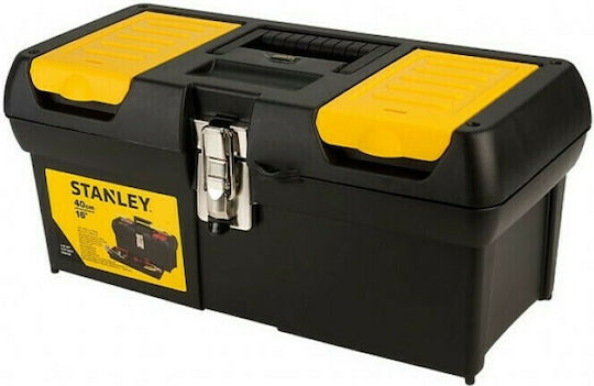 Stanley Essential Εργαλειοθήκη Χειρός Πλαστική με Ταμπακιέρα Π32xB19xΥ13cm STST1-75515 - Image 8