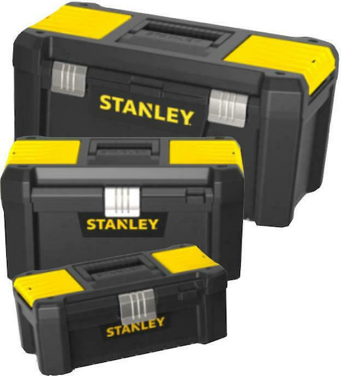 Stanley Essential Εργαλειοθήκη Χειρός Πλαστική με Ταμπακιέρα Π32xB19xΥ13cm STST1-75515 - Image 5
