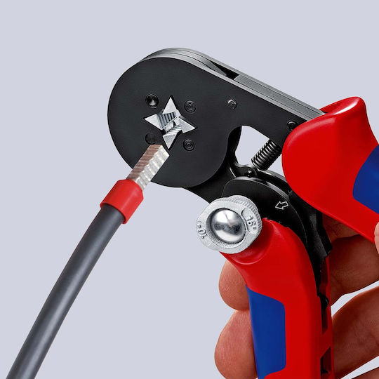 Knipex Αυτορυθμιζόμενη Πρέσα Ακροδεκτών (Μήκος 180mm) 97 53 04 - Image 8
