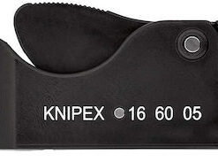 Knipex Περιστροφικός Απογυμνωτής Ομοαξονικών Καλωδίων με Μήκος 105mm 16 60 05 SB
