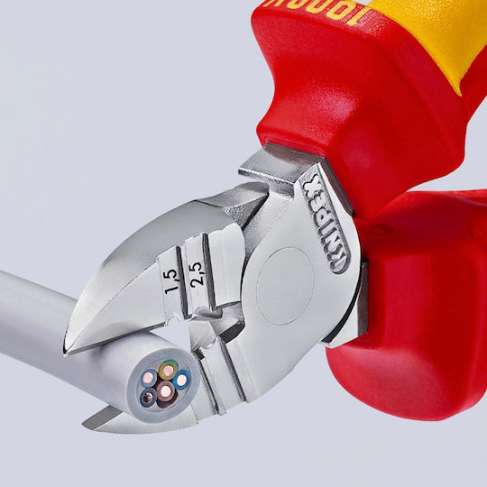 Knipex Πλαγιοκόφτης Πλάγιο Ηλεκτρολόγου Μήκους 160mm 14 26 160 - Image 3