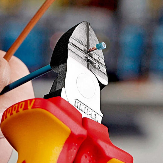 Knipex Πλαγιοκόφτης Πλάγιο Ηλεκτρολόγου Μήκους 160mm 14 26 160 - Image 4