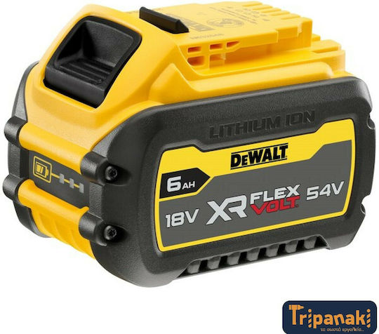 Dewalt Μπαταρία Εργαλείου Λιθίου 54V με Χωρητικότητα 6Ah DCB546 XR FlexVolt - Image 9