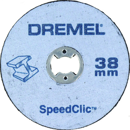 Dremel SC406 38.0mm Speedclic Starter Set Δίσκος Κοπής Μετάλλου 38mm 2τμχ 2615S406JC - Image 10