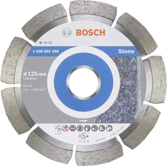 Bosch Standard Δίσκος Κοπής Δομικών Υλικών 125mm 2608602598 - Image 3