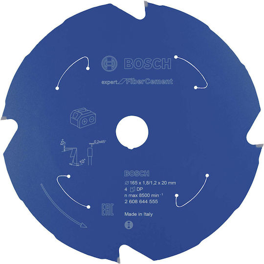 Bosch EX FC H 2608644555 Δίσκος Κοπής Ξύλου 165mm 2608644555 - Image 3