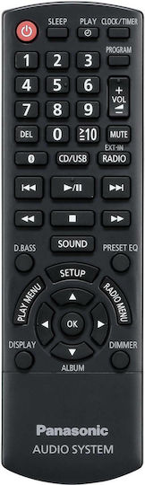 Panasonic Ηχοσύστημα 2.0 SC-PMX94 SC-PMX94EG-S 120W με CD Player και Bluetooth Ασημί - Image 6