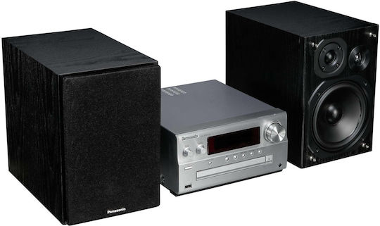 Panasonic Ηχοσύστημα 2.0 SC-PMX94 SC-PMX94EG-S 120W με CD Player και Bluetooth Ασημί - Image 5