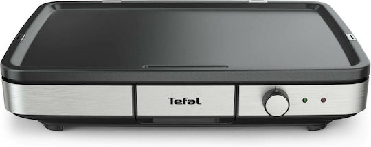 Tefal Plancha Επιτραπέζια Ηλεκτρική Ψησταριά Λείας Πλάκας 2300W με Ρυθμιζόμενο Θερμοστάτη 47x52εκ. S7169182 - Image 4