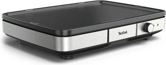 Tefal Plancha Επιτραπέζια Ηλεκτρική Ψησταριά Λείας Πλάκας 2300W με Ρυθμιζόμενο Θερμοστάτη 47x52εκ. S7169182 - Image 5