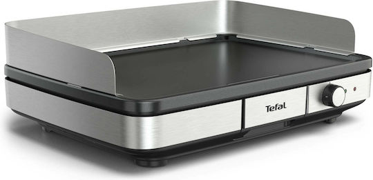 Tefal Plancha Επιτραπέζια Ηλεκτρική Ψησταριά Λείας Πλάκας 2300W με Ρυθμιζόμενο Θερμοστάτη 47x52εκ. S7169182 - Image 3