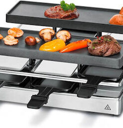 Alternative view of Rommelsbacher RC 1600 Επιτραπέζια Ηλεκτρική Ψησταριά Raclette Λείας Πλάκας 795W 41x10εκ.