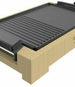 Cecotec Tasty & Grill 2000 Επιτραπέζια Ηλεκτρική Ψησταριά Λείας και Αυλακωτής Πλάκας 2000W με Ρυθμιζόμενο Θερμοστάτη 37.5x24.5εκ. 03058