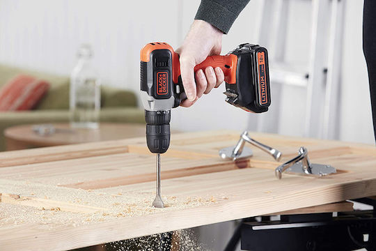 Black & Decker Δραπανοκατσάβιδο Μπαταρίας 18V 1x1.5Ah BCD001C1 - Image 8
