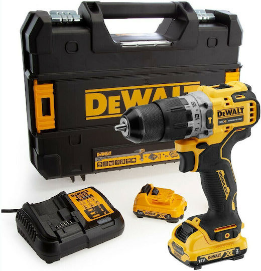 Dewalt DCD706D2 Κρουστικό Δραπανοκατσάβιδο Μπαταρίας Brushless 12V 2x2Ah DCD706D2 - Image 5