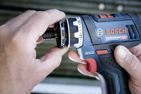 Bosch GSR 12V-15 FC Παλμικό Κατσαβίδι Μπαταρίας Solo 12V 06019F6004 - Image 4