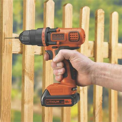 Black & Decker BDCDD18N Δραπανοκατσάβιδο Μπαταρίας Solo 18V BDCDD18N - Image 3