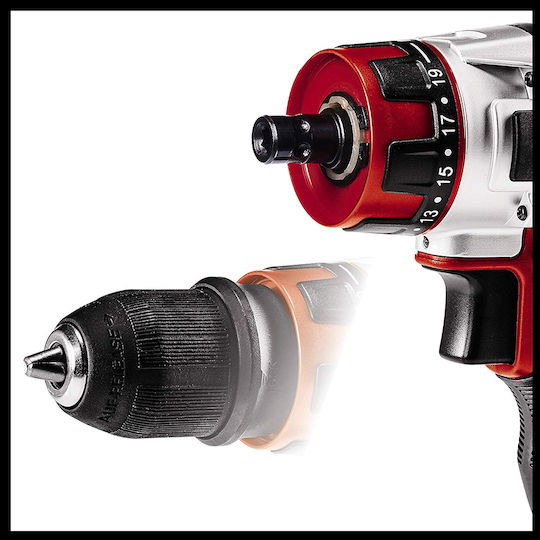 Einhell TE-CD 12/1 X-Li Δραπανοκατσάβιδο Μπαταρίας 12V 1x2Ah 4513592 - Image 4
