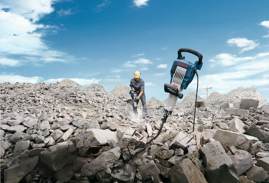 Bosch GSH 16-30 Professional Κρουστικό Κατεδαφιστικό Ρεύματος 1750W με Υποδοχή HEX 0611335100 - Image 12