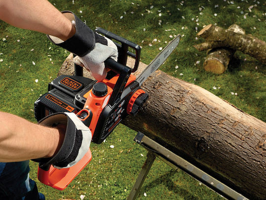 Black & Decker Αλυσοπρίονο Μπαταρίας 1x2Ah 36V 3.8kg με Λάμα 30cm GKC3630L20 - Image 4
