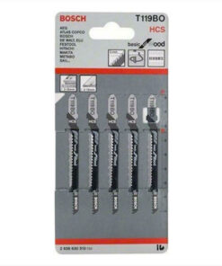 Bosch T119BO Λάμες Basic for Wood για Ξύλο 83mm 5τμχ