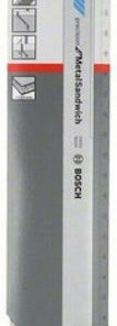 Bosch T1018AFP Λάμες Precision for Metal-Sandwich για Μέταλλο 250mm 3τμχ