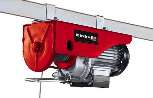 Einhell Ηλεκτρικό Παλάγκο TC-EH 250 για Φορτίο Βάρους έως 250kg σε Κόκκινο Χρώμα 2255130 - Image 3