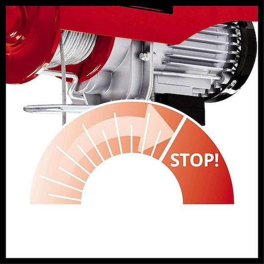 Einhell Ηλεκτρικό Παλάγκο TC-EH 600 για Φορτίο Βάρους έως 300kg σε Κόκκινο Χρώμα 2255150 - Image 8