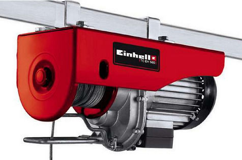 Einhell Ηλεκτρικό Παλάγκο ΤC-EH 500 για Φορτίο Βάρους έως 500kg σε Κόκκινο Χρώμα 2255140 - Image 6