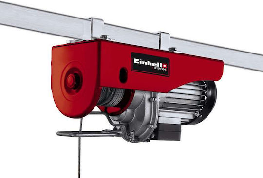Einhell Ηλεκτρικό Παλάγκο ΤC-EH 500 για Φορτίο Βάρους έως 500kg σε Κόκκινο Χρώμα 2255140 - Image 3