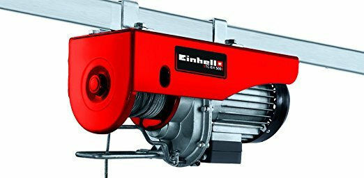 Einhell Ηλεκτρικό Παλάγκο TC-EH 1000 για Φορτίο Βάρους έως 1t σε Κόκκινο Χρώμα 2255160 - Image 4