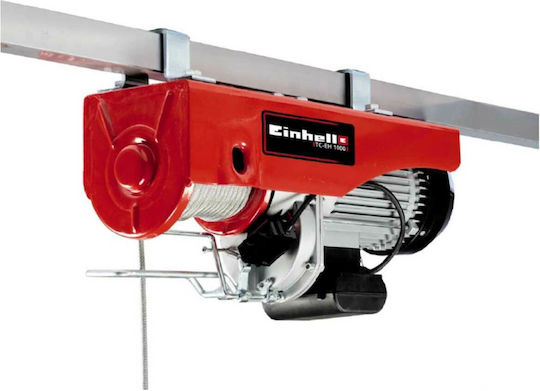 Einhell Ηλεκτρικό Παλάγκο TC-EH 1000 για Φορτίο Βάρους έως 1t σε Κόκκινο Χρώμα 2255160 - Image 3