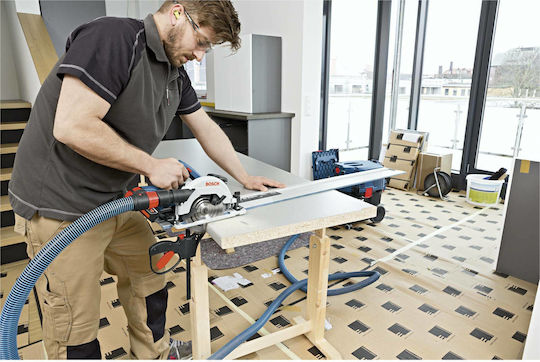Bosch GKS 18 V-57 G Δισκοπρίονο 18V Solo με Σύστημα Αναρρόφησης - Image 7