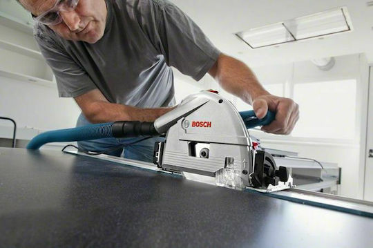 Bosch GKT 55 GCE Professional Δισκοπρίονο 1400W με Ρύθμιση Ταχύτητας και με Σύστημα Αναρρόφησης - Image 3
