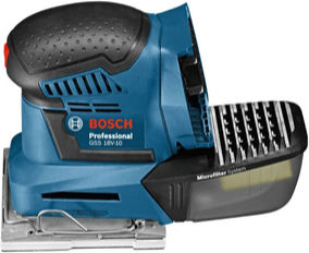 Bosch GSS 18V-10 Professional Παλμικό Τριβείο 18V Solo με Ρύθμιση Ταχύτητας και με Σύστημα Αναρρόφησης - Image 8