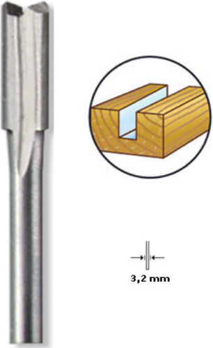 Dremel Φρέζα HSS για Ευθεία Κοπή σε Ξύλο 4.8mm - Image 6