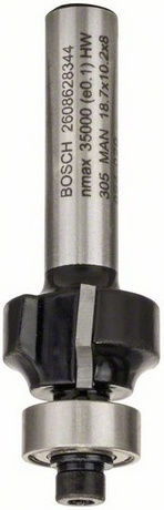 Bosch Φρέζα Στρογγυλέματος σε Ξύλο 6mm x 24.7mm x 8mm με Οδηγό και Ρουλεμάν - Image 5