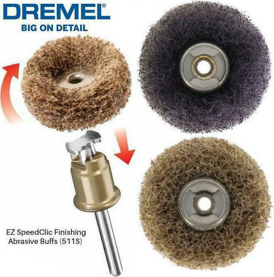Dremel Speedclic 511S Συρματόβουρτσα για Δράπανο Σετ 2τμχ - Image 5